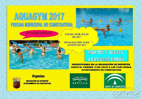 Taller de Aquagym en Constantina 