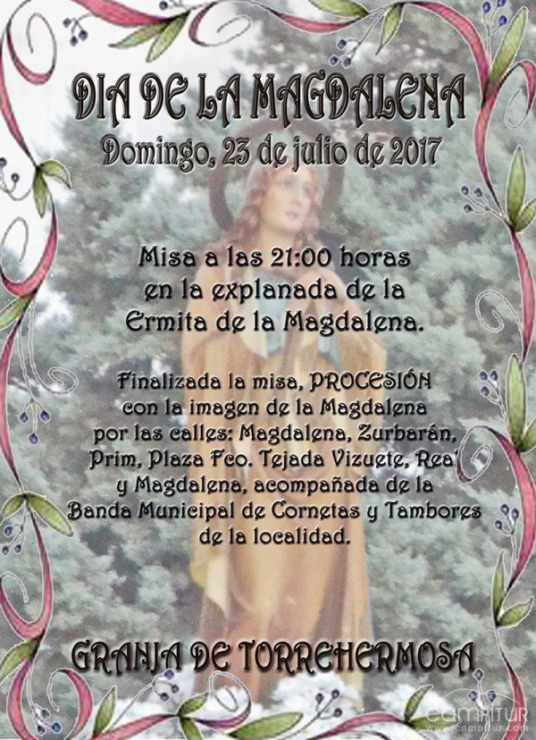 Granja de Torrehermosa conmemora el Día de la Magdalena 