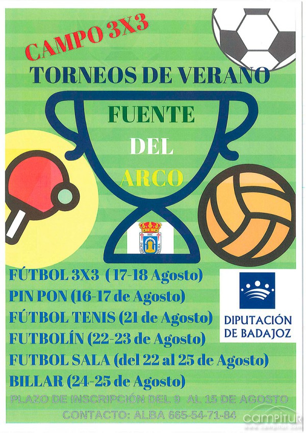 Torneos de Verano en Fuente del Arco 