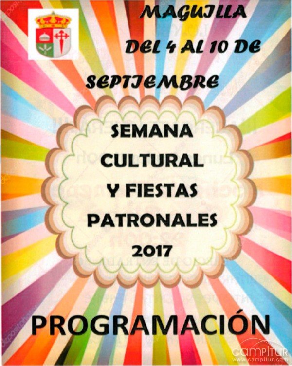 Programa Semana Cultural y Fiestas Patronales en Maguilla 