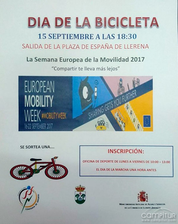 Llerena celebra el Día de la Bicicleta