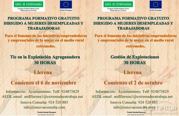 Formación para Mujeres del Medio Rural en Llerena 