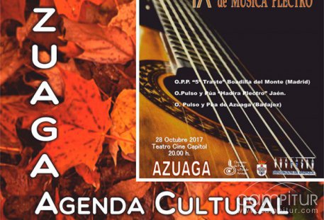 Agenda Cultural mes de octubre en Azuaga