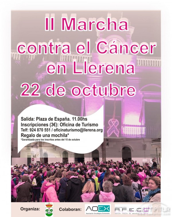 II Marcha Contra el Cáncer el Llerena 