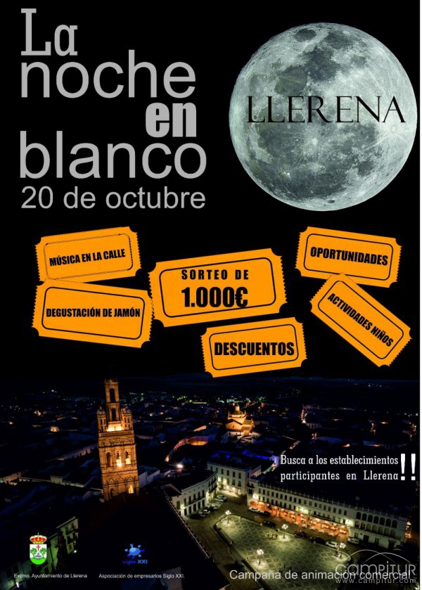 Primera Noche en Blanco en Llerena 