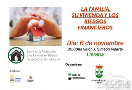 Debate en Llerena “La familia, su vivienda y los riesgos financieros” 