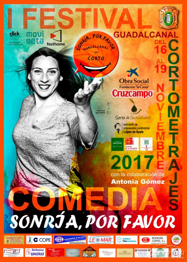 Festival de Cortometrajes de Comedia "Sonría, por favor" Guadalcanal Encorto 2017
