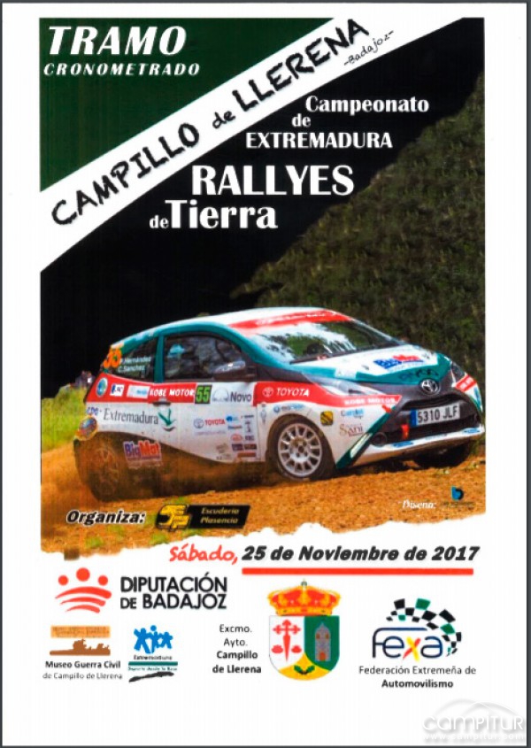 Campeonato de Extremadura Rallyes de Tierra en Campillo de Llerena 