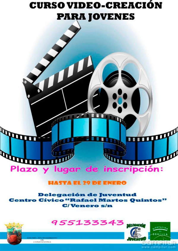 Curso de “Video – Creación para jóvenes” en Constantina 