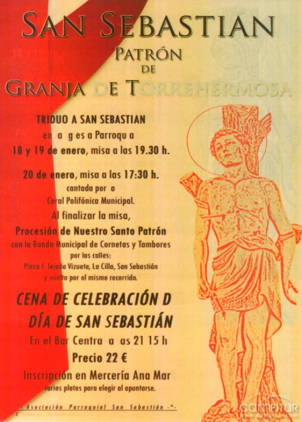 Granja de Torrehemosa celebra San Sebastián  