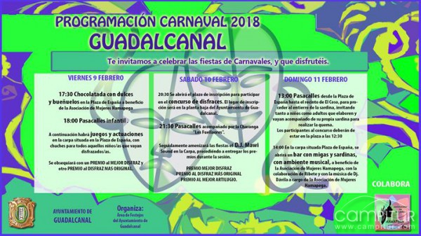 Carnaval 2018 en Guadalcanal 