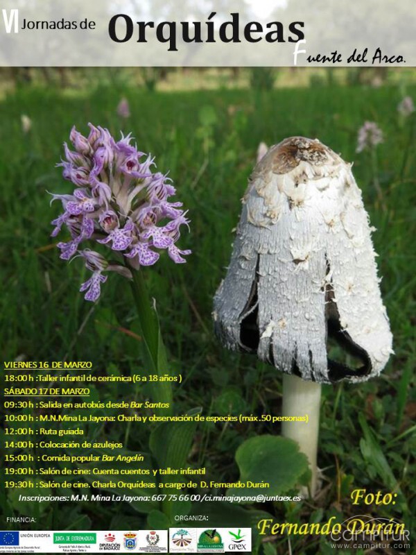 VI Jornadas de Orquídeas Fuente del Arco 