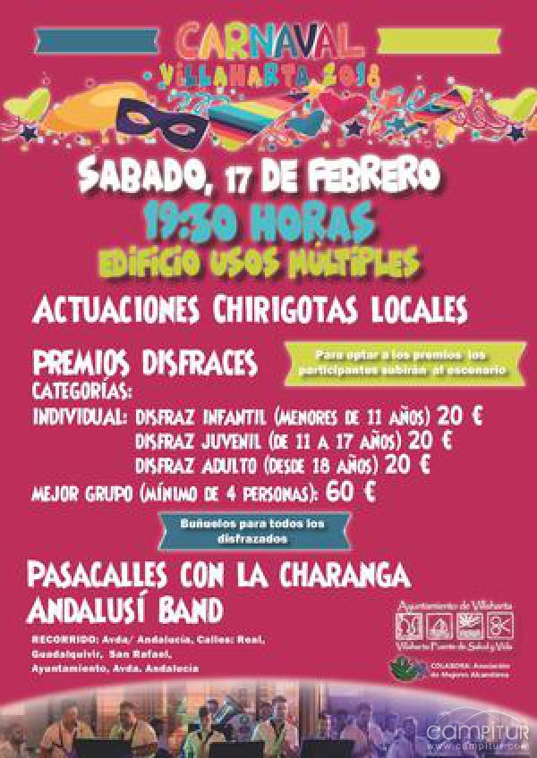 Carnaval 2018 en Villaharta 