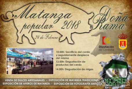 Matanza Popular 2018 en Doña Rama 
