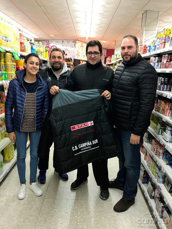C.B. Campiña Sur de Llerena: Spar “Abriga” a nuestros entrenadores 