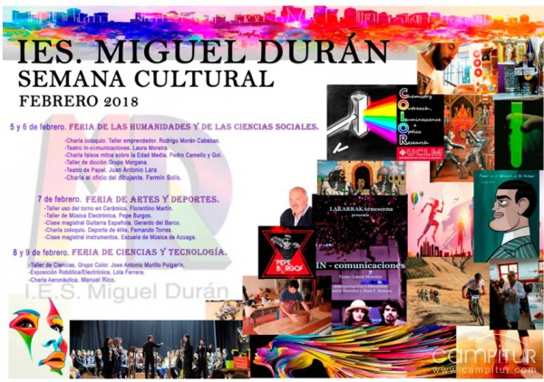 Gran afluencia en la Semana Cultural del IES Miguel Durán 