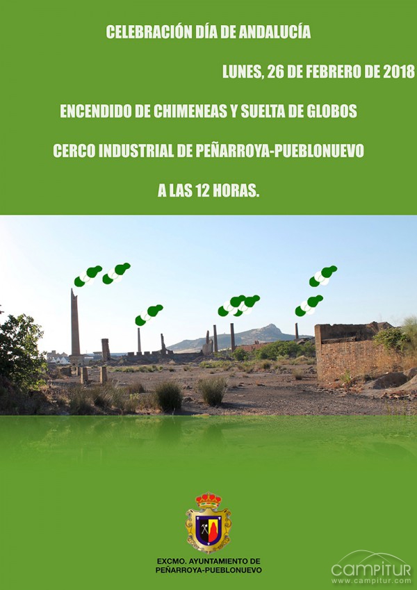 Los escolares de Peñarroya-Pueblo nuevo celebran el Día de Andalucía 