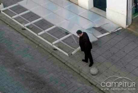 Las inclemencias del temporal azotan a la Campiña Sur 