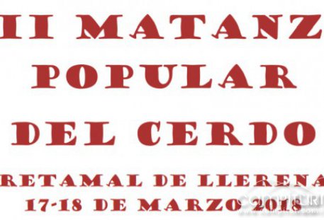 III Matanza Popular del Cerdo Ibérico Retamal de Llerena 