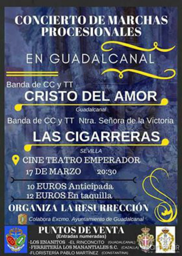 Concierto de Marchas Profesionales en Guadalcanal 