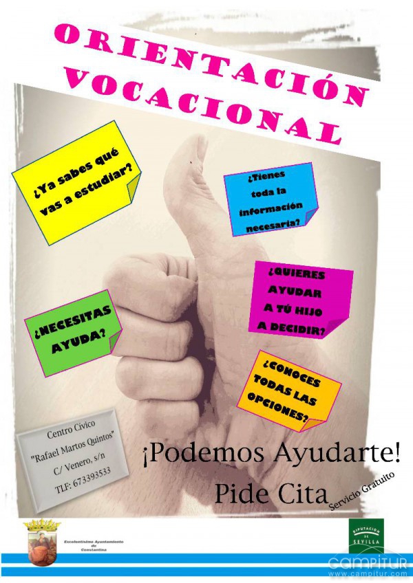 Taller de Orientación Laboral y Vocacional en Constantina 