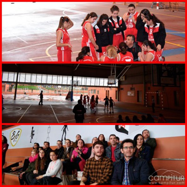 C.B. Campiña Sur de Llerena: Las Infantiles caían derrotadas en la previa de la fase final 