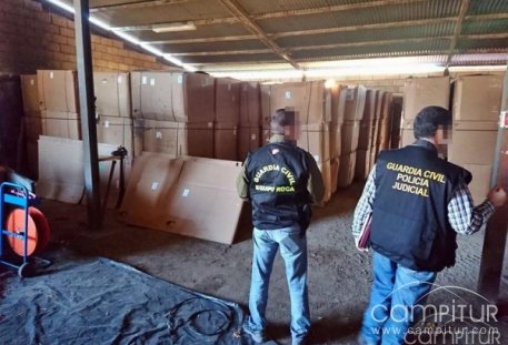 124 detenidos en una macro operación contra el contrabando de tabaco 