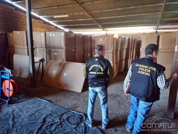 124 detenidos en una macro operación contra el contrabando de tabaco 