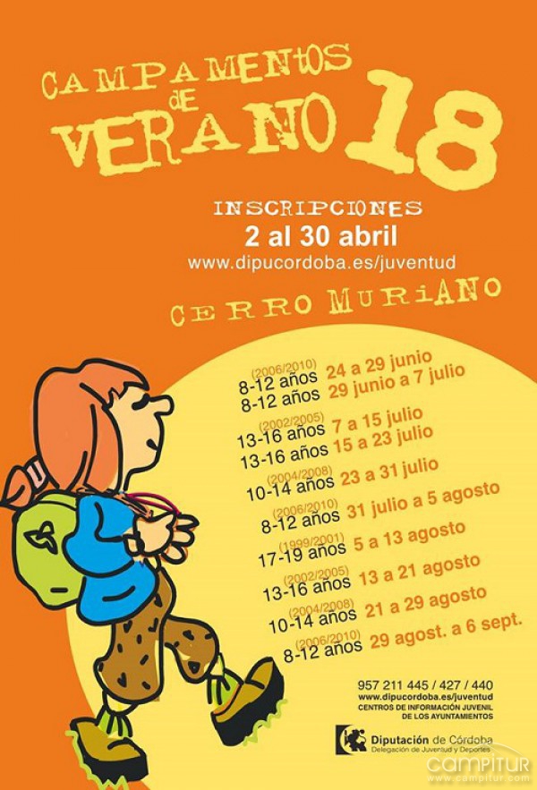 Campamentos de verano en Cerro Muriano 