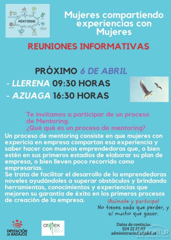  “Red Mentoras Rurales” llega a Llerena y Azuaga  
