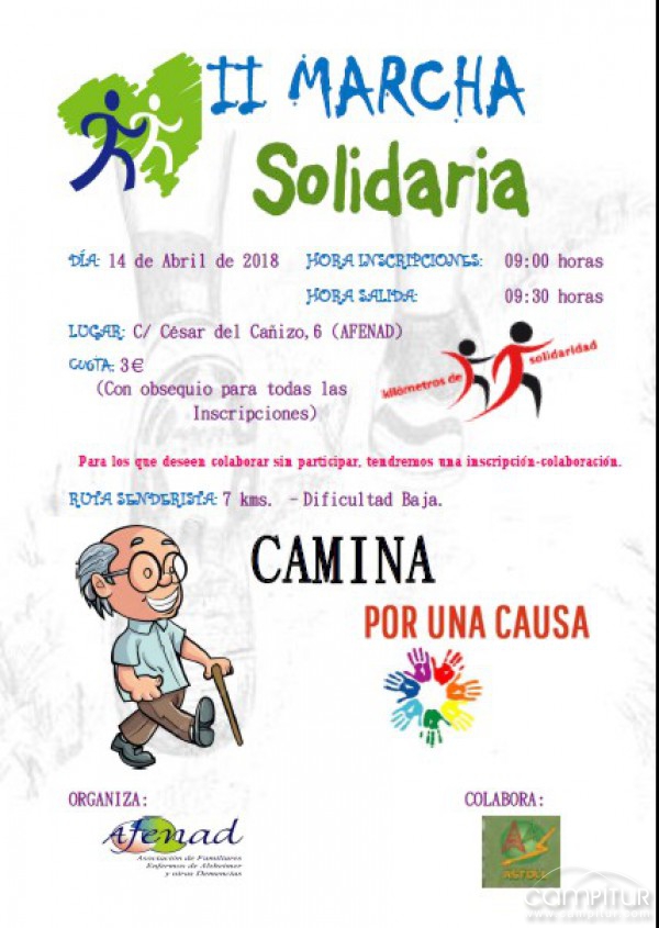 II Marcha Solidaria organizada por AFENAD 