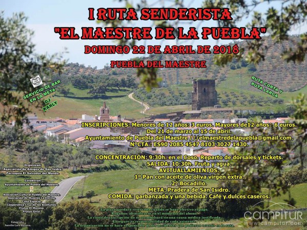 I Ruta Senderista “El Maestre de la Puebla” 