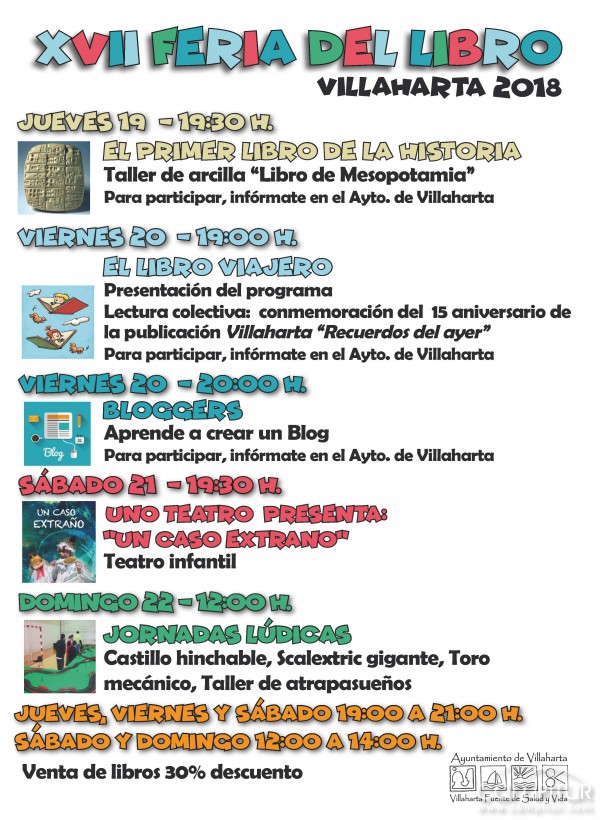 XVII Feria del Libro en Villaharta 2018 