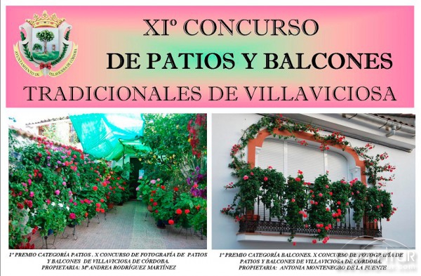 XI Concurso de Patios y Balcones Tradicionales de Villaviciosa de Córdoba