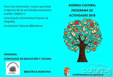 Agenda Cultural para el año 2018 de Maguilla 