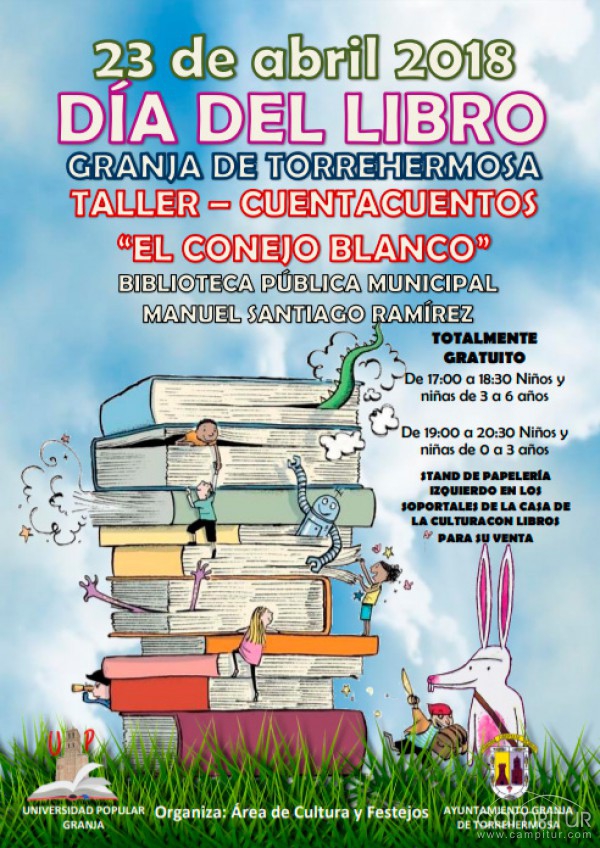 Granja celebra el Día del Libro con actividades para niños 