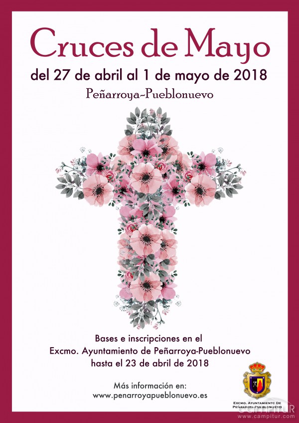 Concurso Cruces de Mayo 2018 en Peñarroya-Pueblonuevo 