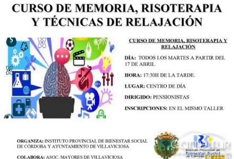 Curso de Memoria, Risoterapia y Técnicas de Relajación 