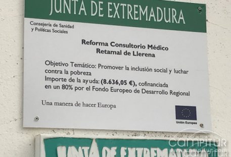 Reformado el Consultorio Médico de Retamal de Llerena 