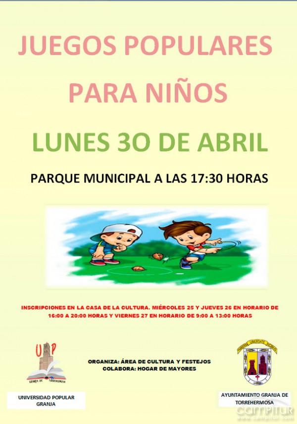 Juegos Populares en Granja de Torrehermosa 