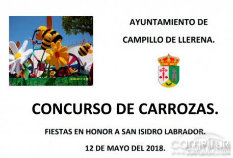 Campillo de Llerena celebra San Isidro con su tradicional Concurso de Carrozas 