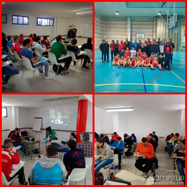 Finalizado el Curso de Entrenador de Baloncesto en Llerena 