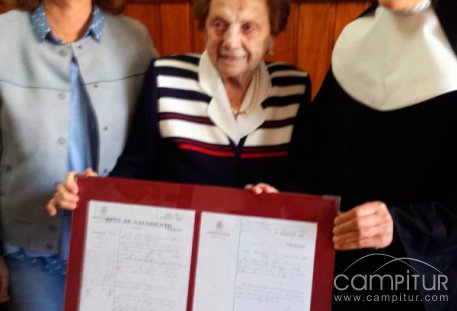 María Gómez, una de las mujeres más longeva de Azuaga