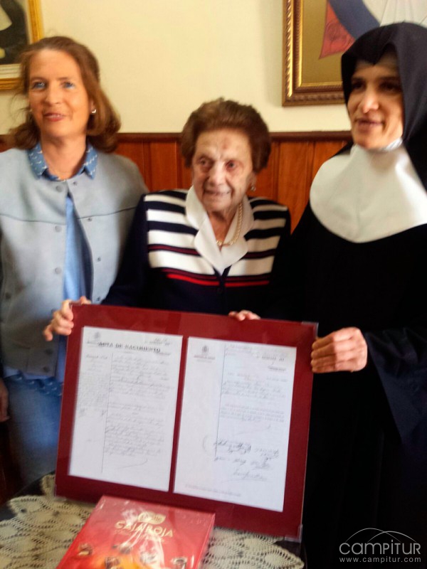 María Gómez, una de las mujeres más longeva de Azuaga