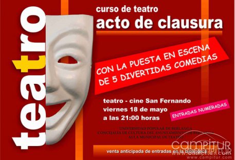 Acto de Clausura del Curso de Teatro de Berlanga 