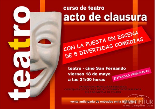 Acto de Clausura del Curso de Teatro de Berlanga 
