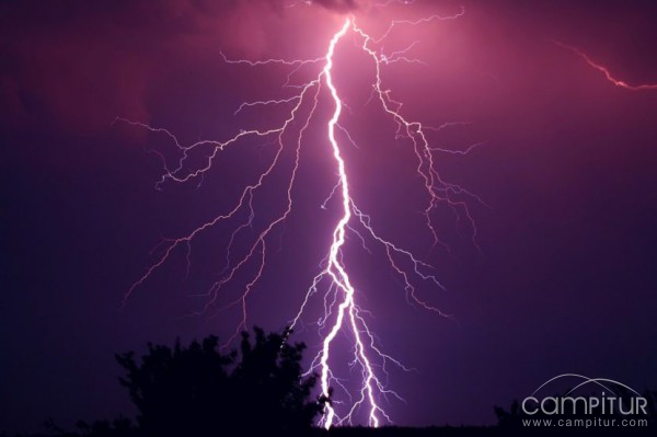 La Sierra Norte en alerta amarilla por tormentas 