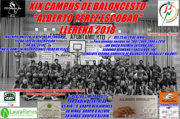 XIX Campus de Baloncesto “Alberto Pérez Escobar”