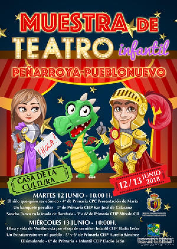 Muestra de Teatro Infantil en Peñarroya-Pueblonuevo 