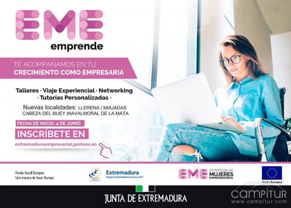 EME Emprende, Formación para Mujeres Emprendedoras en Llerena  